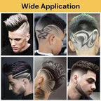 Beard Trimmer Hair Clippers Cordless Rechargeable Hair Cutting Barber Shaving Machine For Men USB Charging